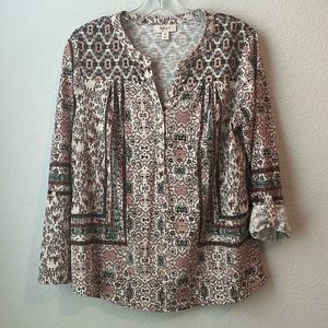 Style & Co Blouse Top Size PM